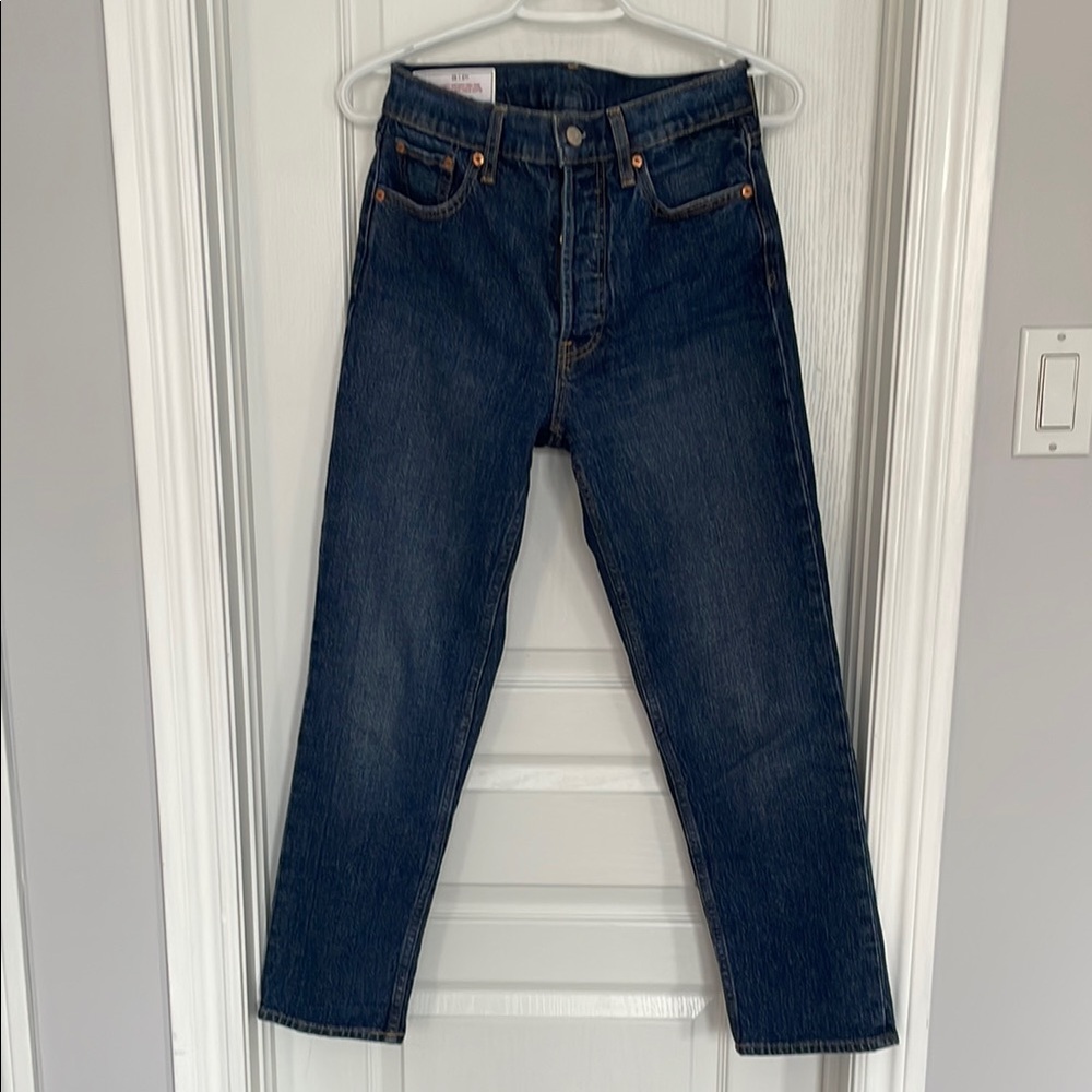 Gap High Rise Cheeky Straight Jeans, 26